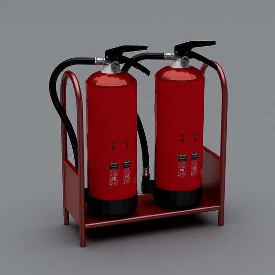 Asian Fire Extinguisher,Black+Red