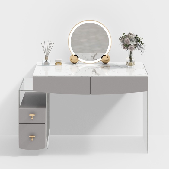 Luxury Dressing Tables,gray