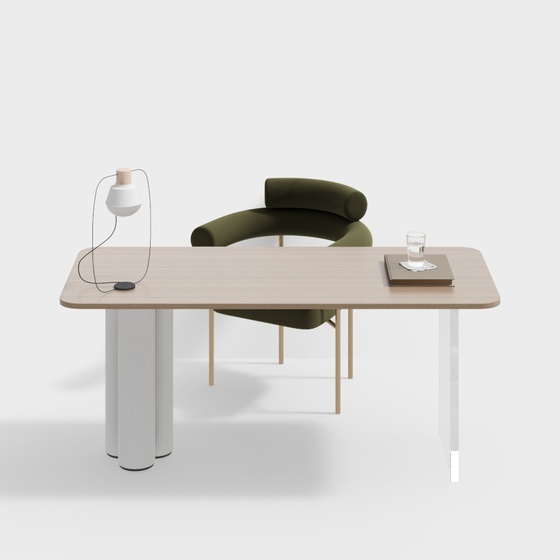 Luxury Desk Sets,Desk & Chair Sets,brown