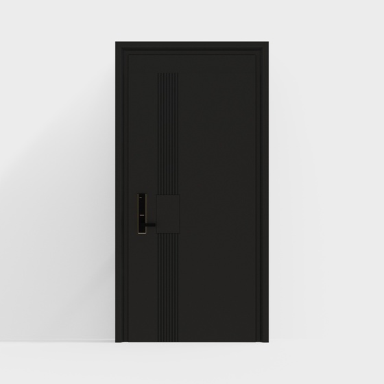 Modern Exterior Doors,Black