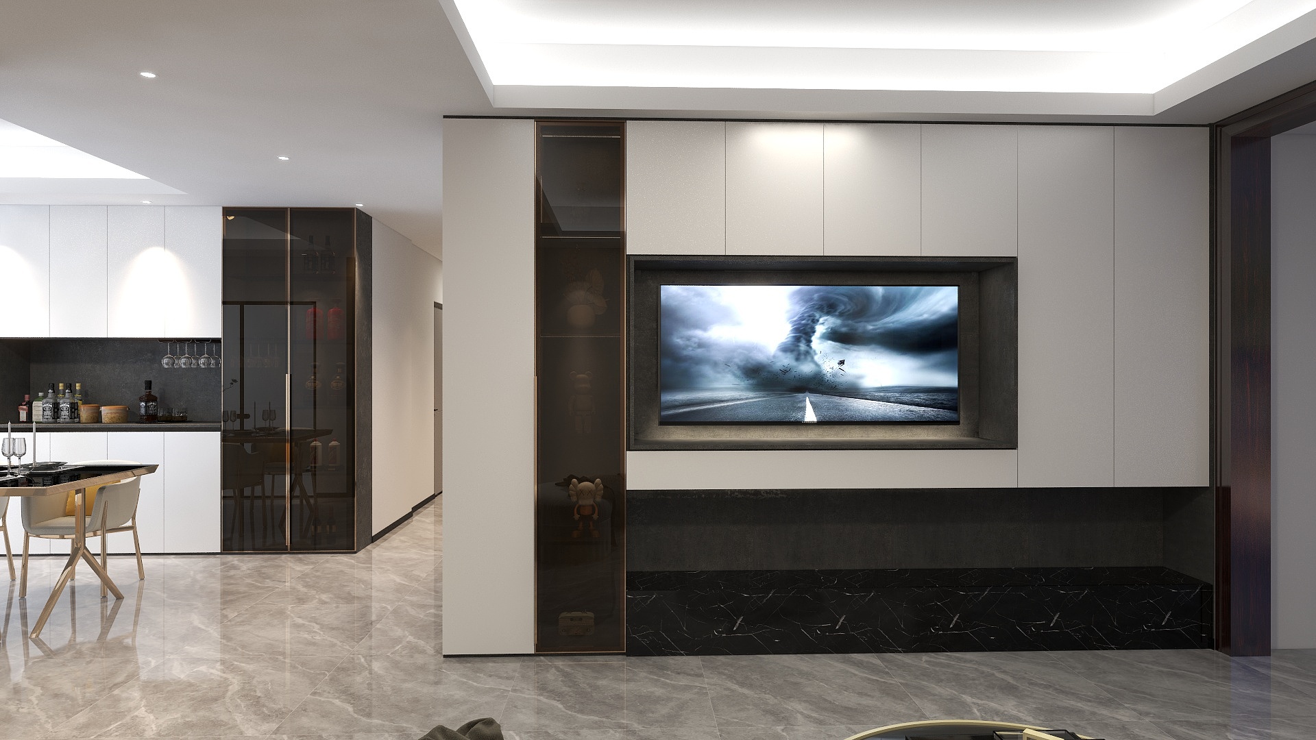 宾达橱柜QQ账号-加德蘭郡府134㎡4室-装修设计方案