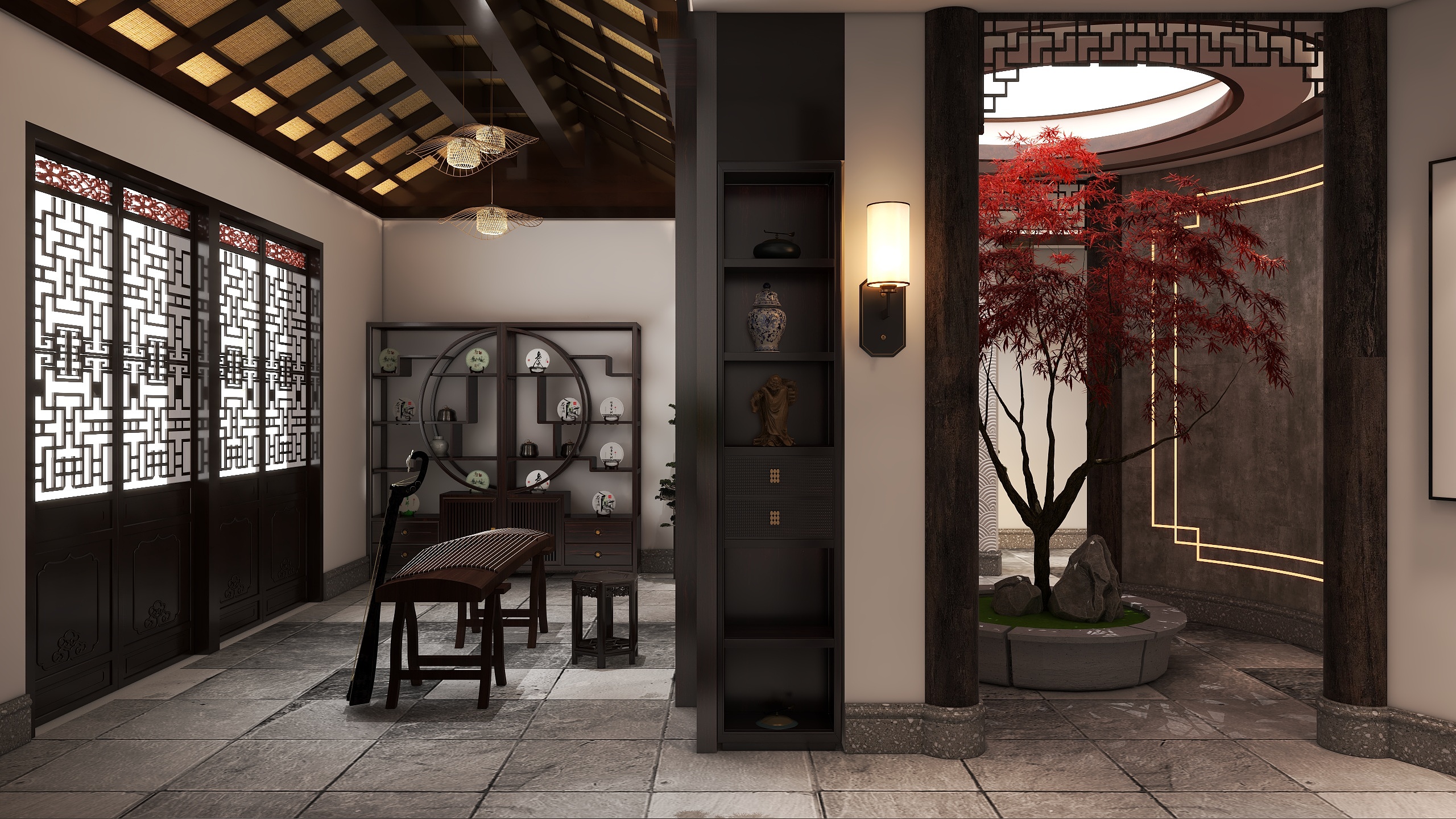 HT一绘途设计工作室-浠水威尼斯世纪城166㎡装修效果图