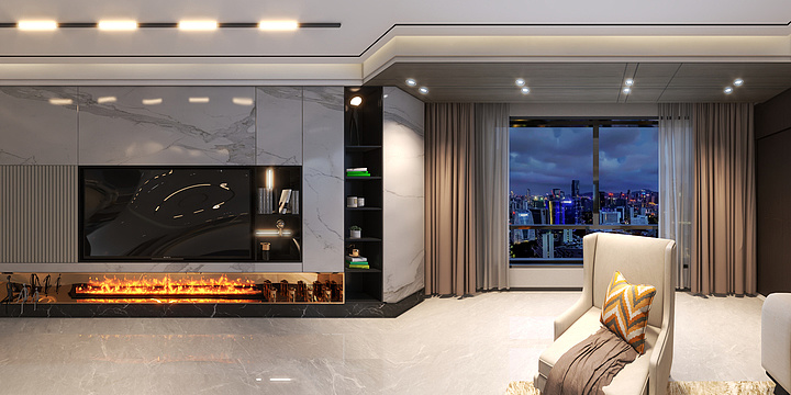 澜腾-畅舂润园13#2单元（170㎡）-装修设计方案