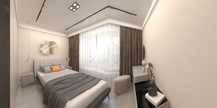 家易装饰OKxJ-湖畔现代城-装修设计方案