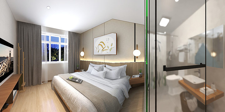 康宜装饰-八台山民宿-装修设计方案