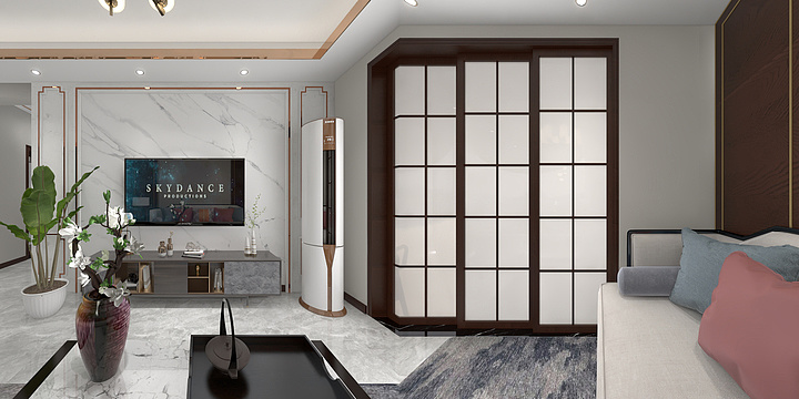 MZ明智装饰-金典棠颂府503-装修设计方案