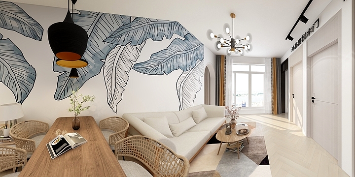 三幸设计-H-潼南佳之源全屋定制展厅-装修设计方案