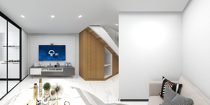 MK深化设计-七十度装饰-LOFT现代-装修设计方案