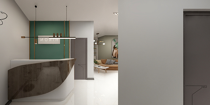 设计小魏118-东方丽景茂美容院-装修设计方案