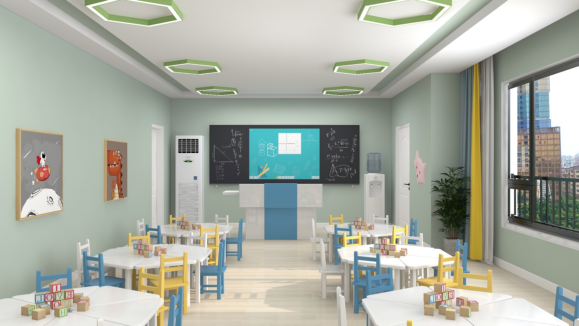 RedCherry-恩施市高旗实验小学心语小站-装修设计方案