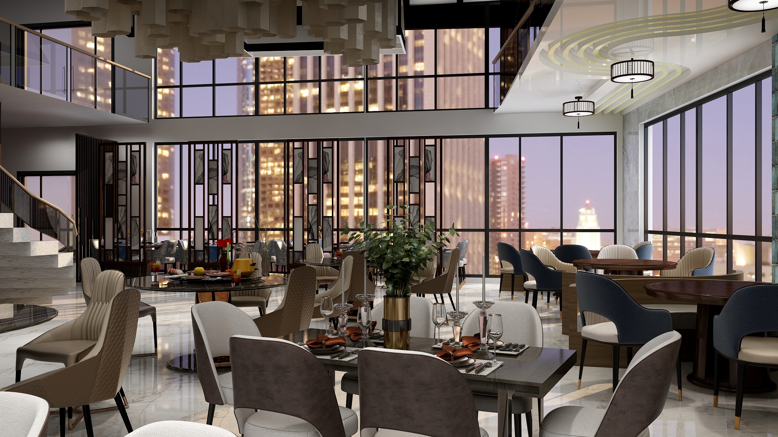 chipper-餐厅.dwg-装修设计方案