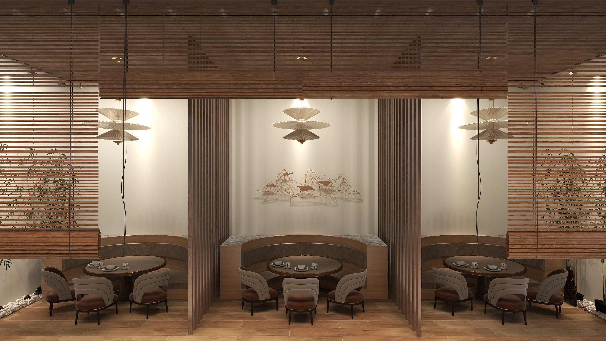 玊OKwm-中餐厅-装修设计方案