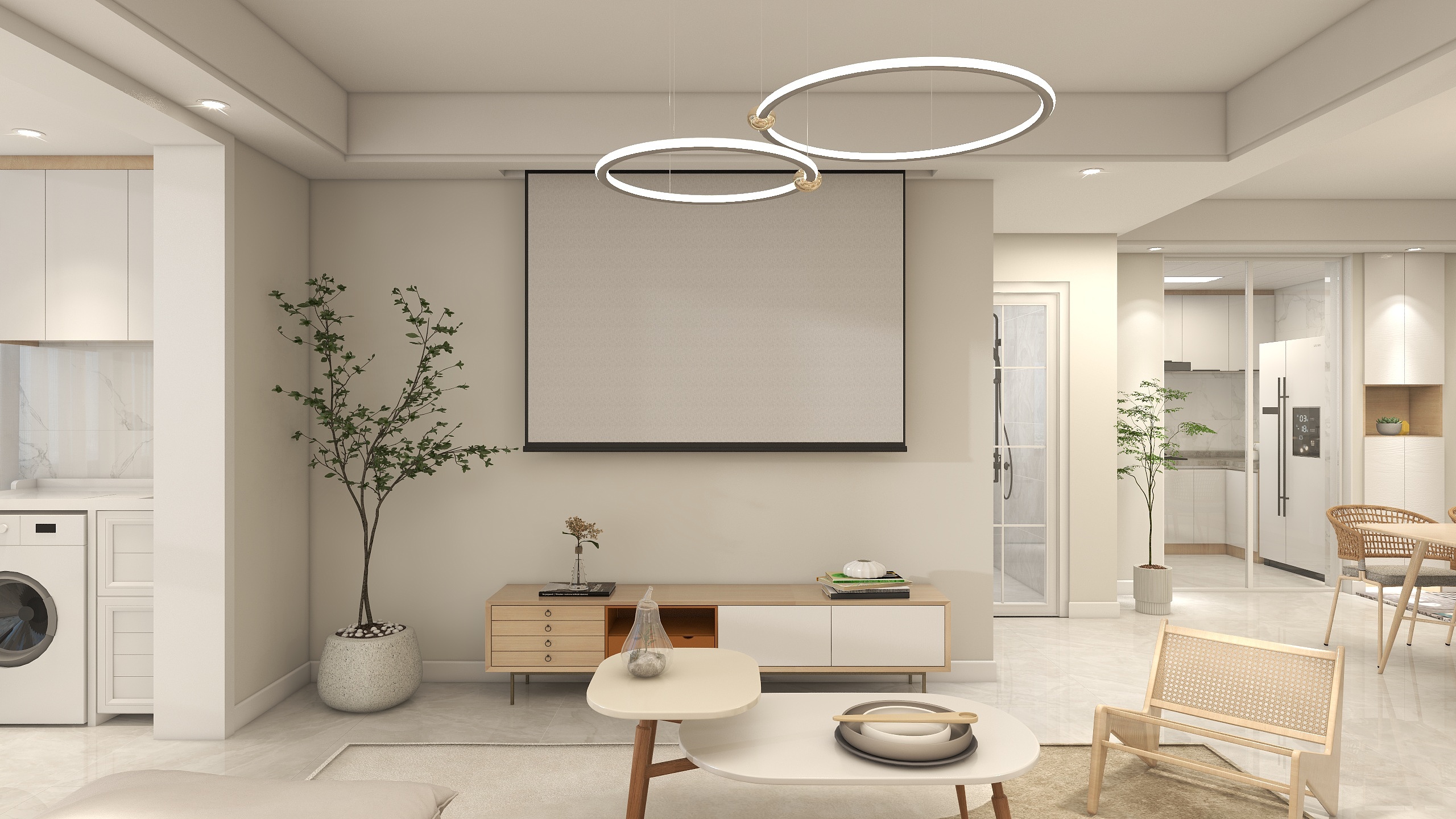 芸石设计-84㎡温馨北欧-装修设计方案