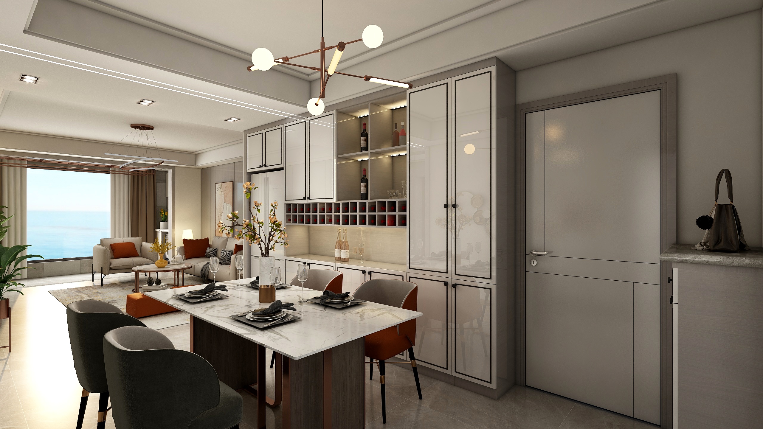 宁夏鑫艺装饰工程有限公司-庆丰御锦湾-装修设计方案