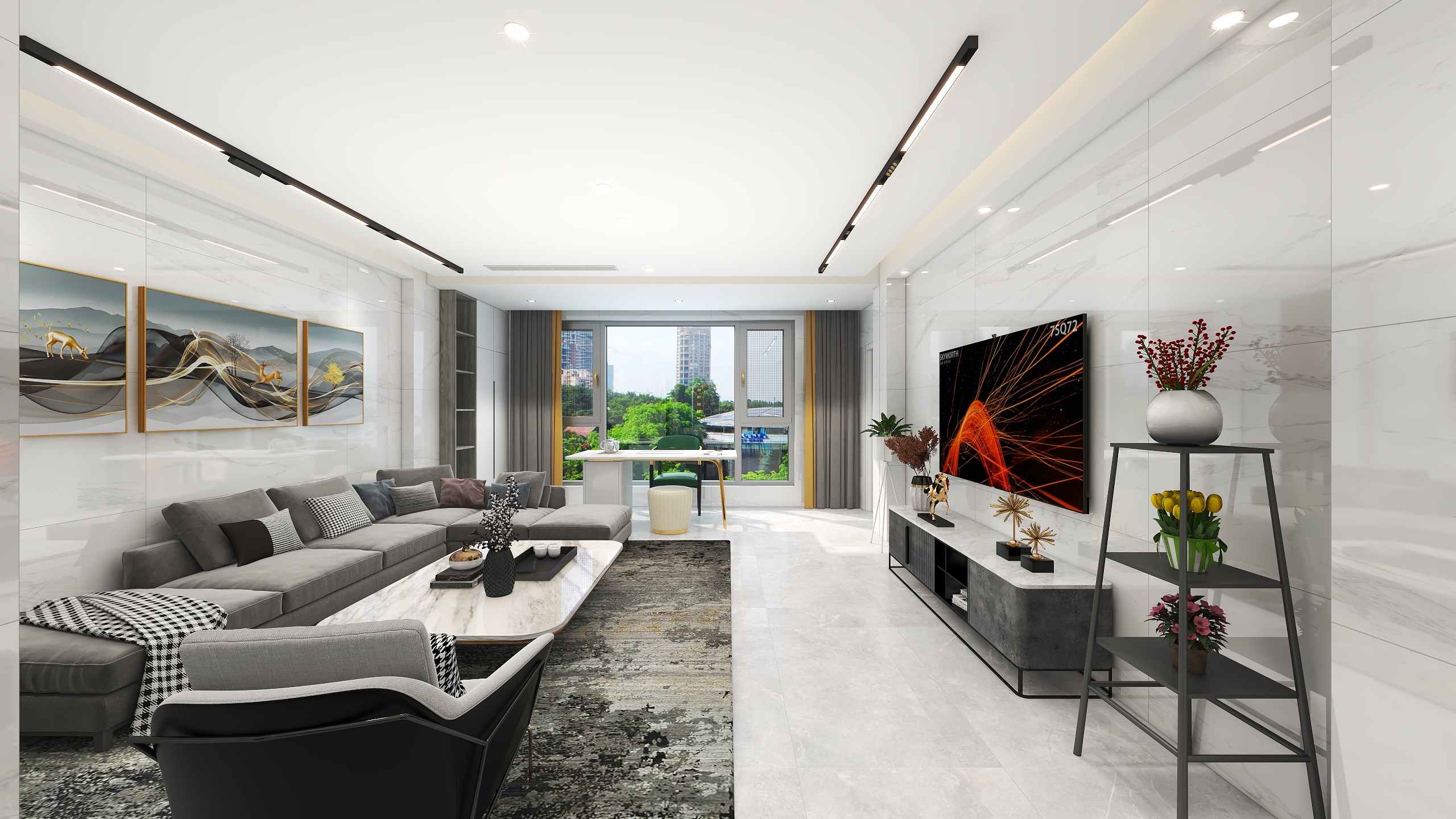 品居佳装饰设计有限公司-罗总雅居-安置房雅居方案设计-装修设计方案