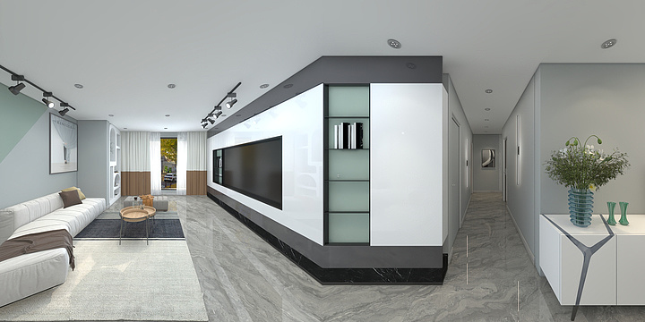 资阳蒙娜丽莎瓷砖-江宸府12-1-901何艳雅居.-装修设计方案