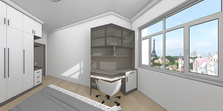 颜无敌cc-公园华庭-5-1702-装修设计方案