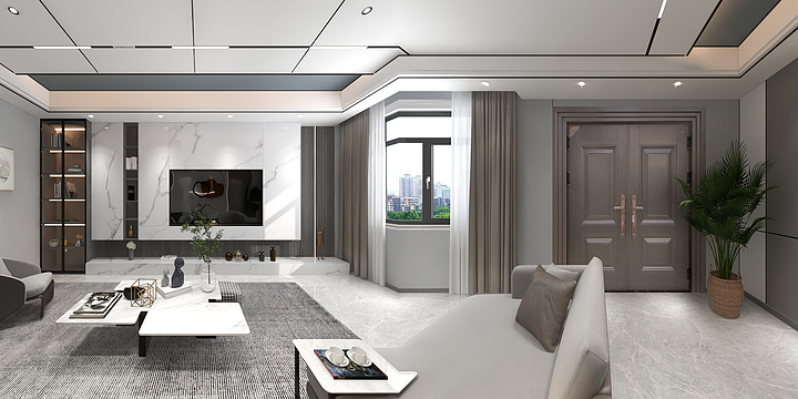 焦点设计NCMY-北风头陈总自建房-二层-装修设计方案