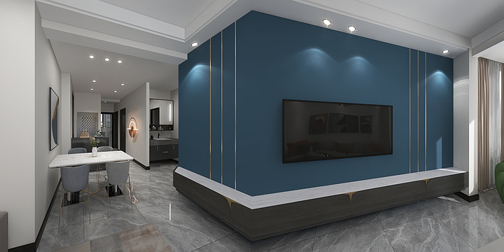 榆林铠顺弘渊装饰-荣轩家园94-武总-装修设计方案