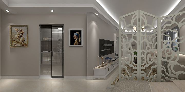 设计师陈家铭-嘉贤装饰鑫远A3欧式-装修设计方案