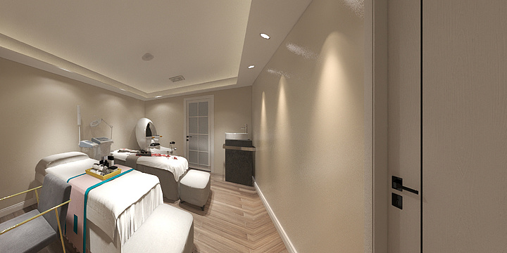 thomtAHI-150㎡美容院-装修设计方案