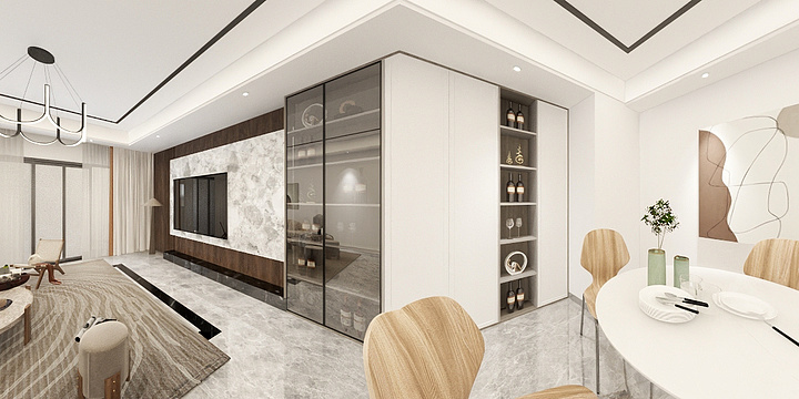 南木创意QQNQ-一厅-装修设计方案