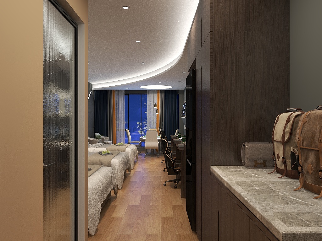 Thin徐-55.17m²三人间，二版-装修设计方案