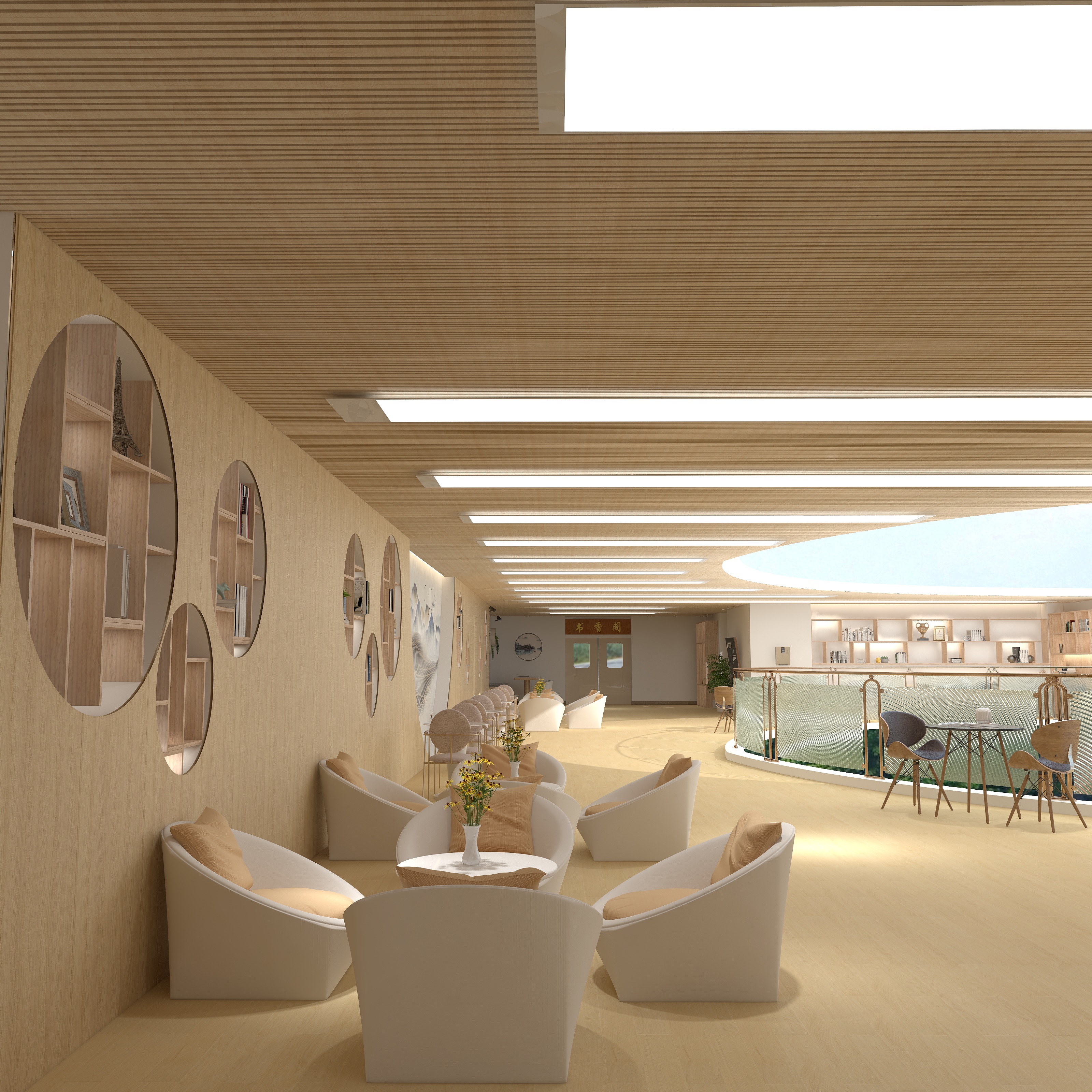小胡D-图书馆-装修设计方案