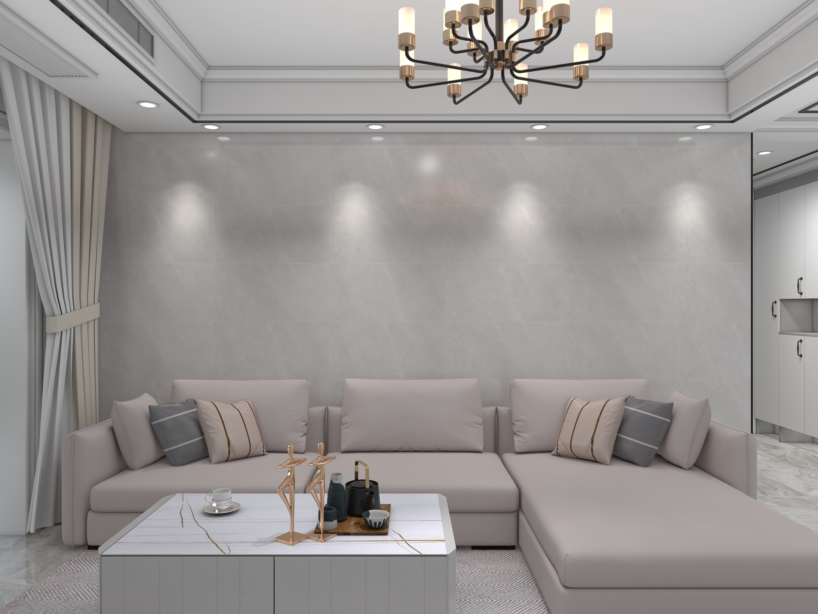 湖北咸宁艺乐居陈涛-畔山林语-装修设计方案