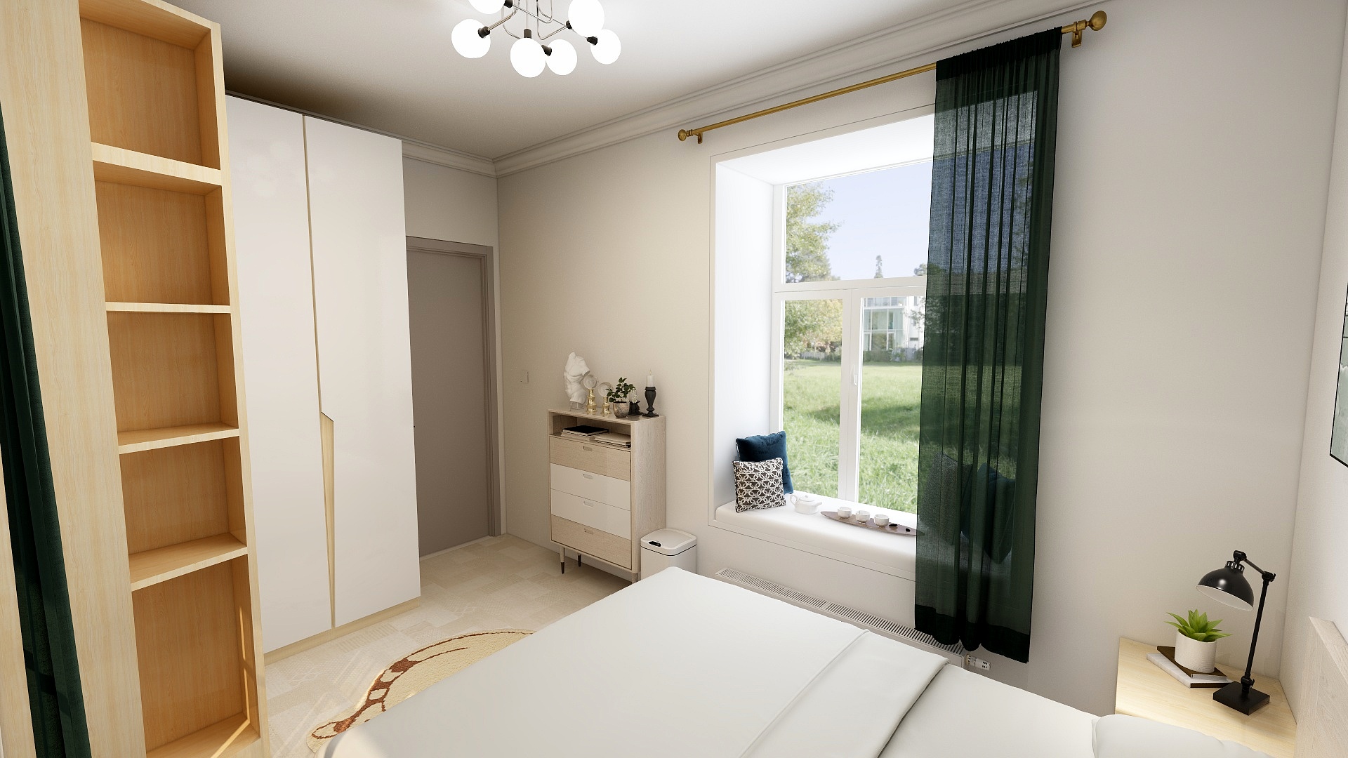 THESTIGMfnw-超小型一居室带车库独栋别墅装修效果图