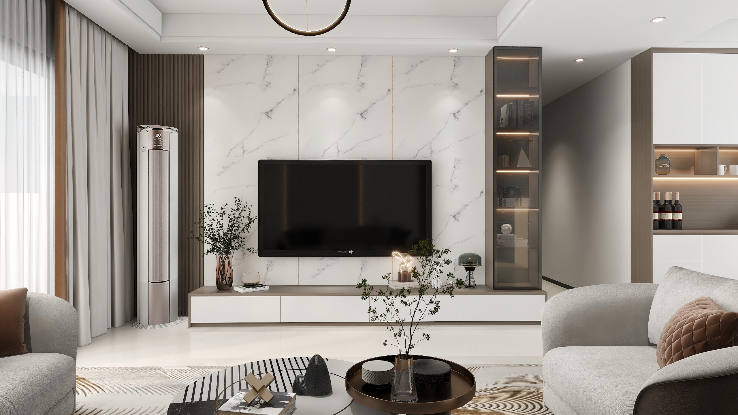 ROCO劳卡整家定制-云山诗意一期4房141平方平层-装修设计方案