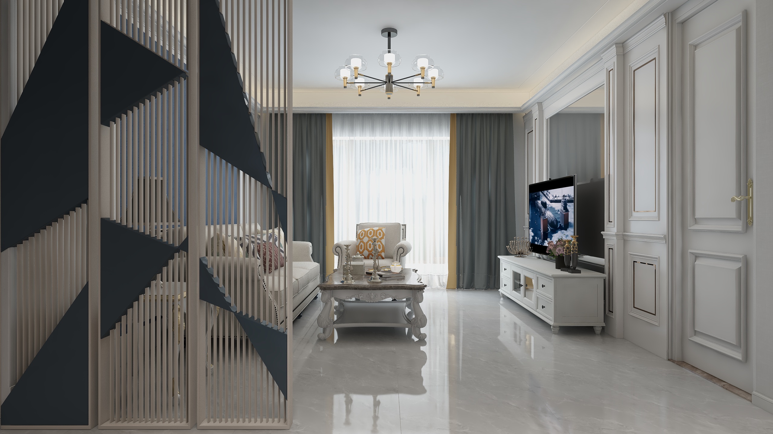 Keenys-茉莉花苑（美式）.dwg-装修设计方案