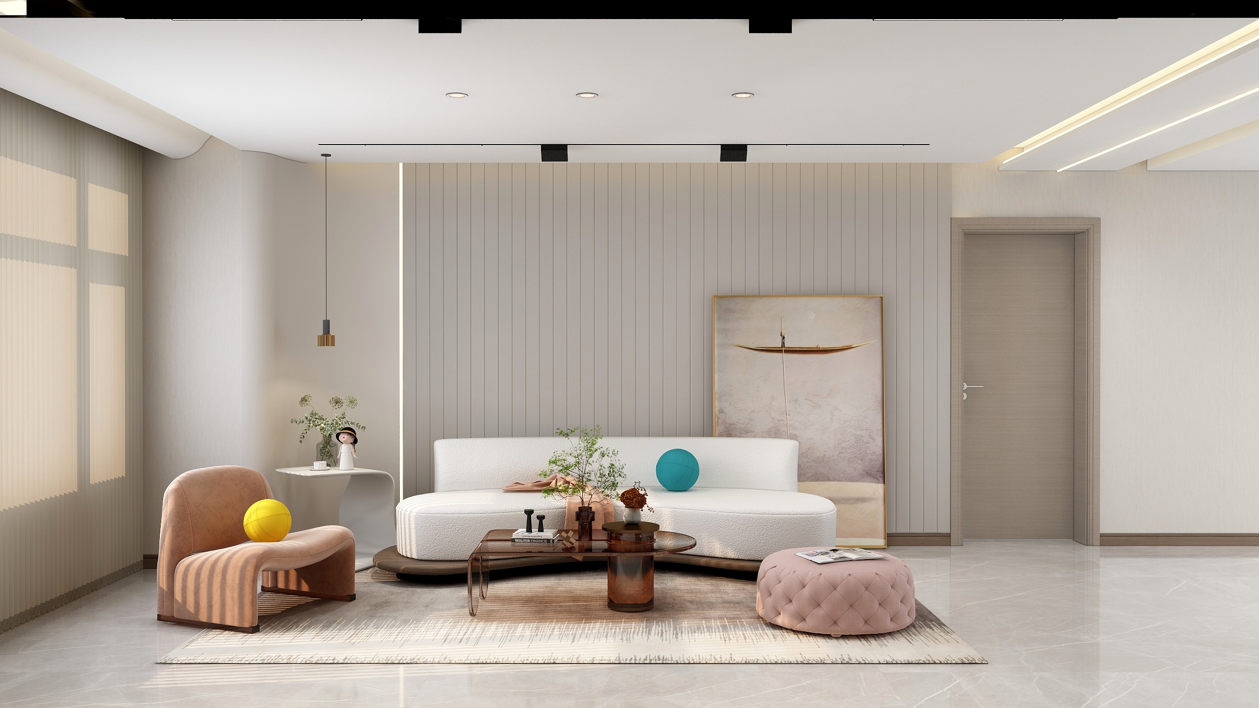 三石设计丨王云鹏-首地红山郡111㎡3室-装修设计方案