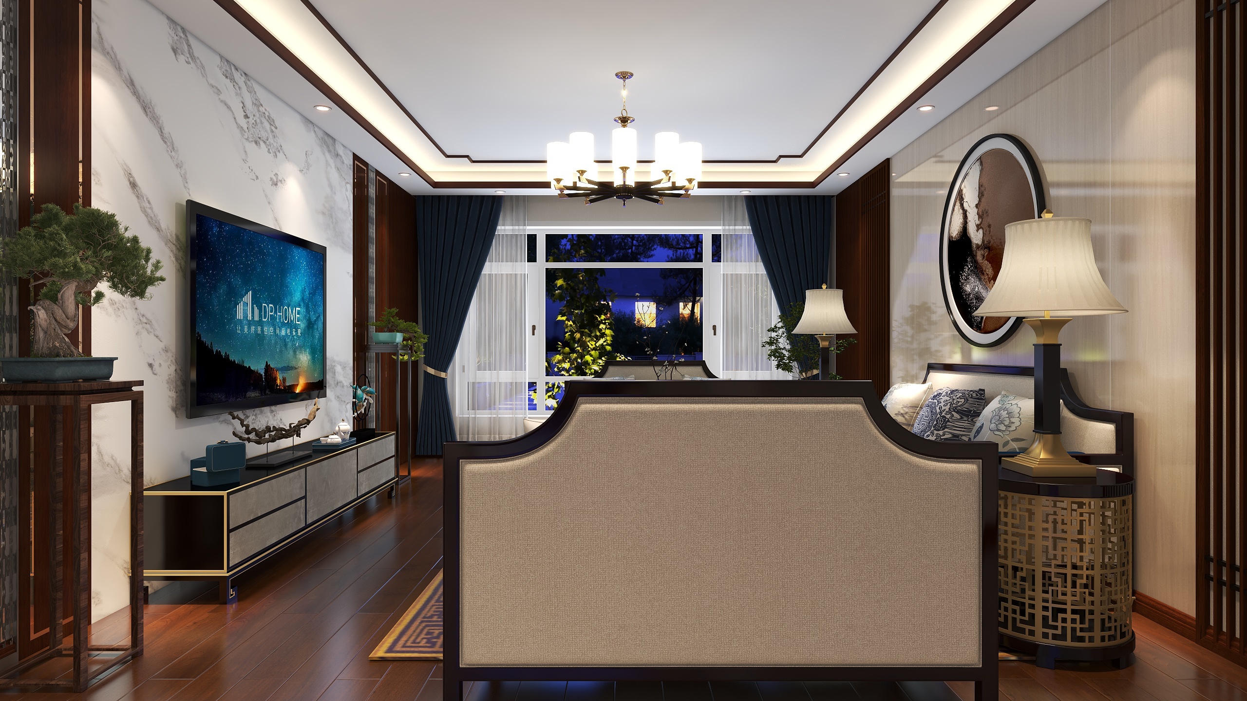 伊诺装饰设计丨李银元-古典中式-伊诺空间设计-装修设计方案