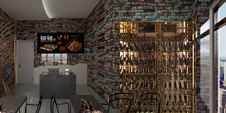 张恒玮ieZm-烧烤店-装修设计方案