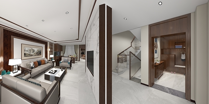 塞尚印象瓷砖-多彩贵州城C1-11-装修设计方案