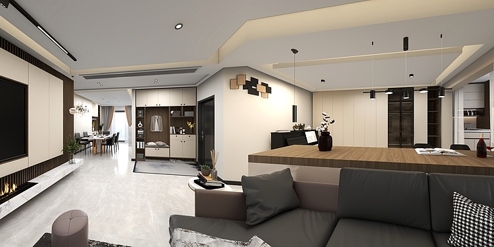 玖墨装饰-和顺新视界163-装修设计方案