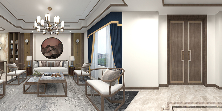 繎設計-华泽天下30-103-装修设计方案