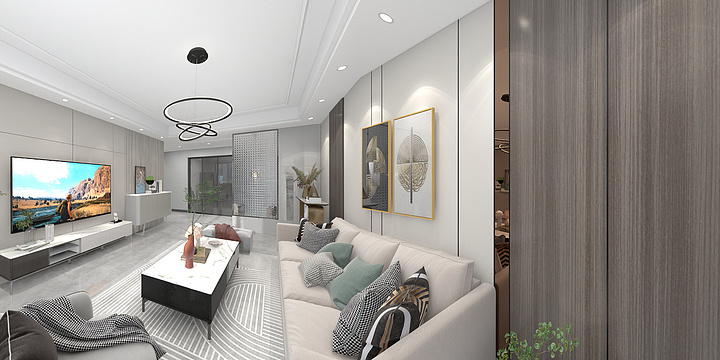 不吃萝卜的设计师-云熙世家130现代-装修设计方案