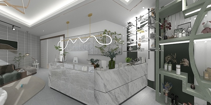 芦丫丫呀-美容.dwg-装修设计方案