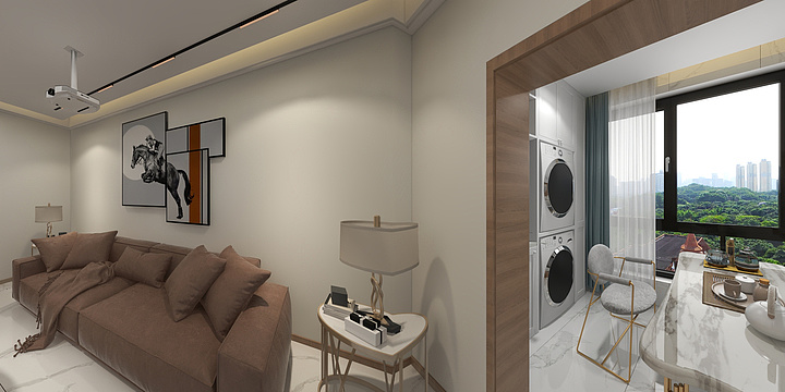 起跑线装饰设计-天鹅湖135户型-装修设计方案