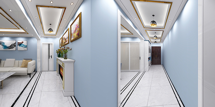 新疆金楼建筑装修公司-金楼设计现代风格-装修设计方案