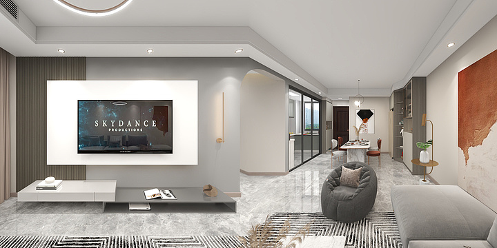 惟依装饰有限公司-10#1  样板房）-装修设计方案