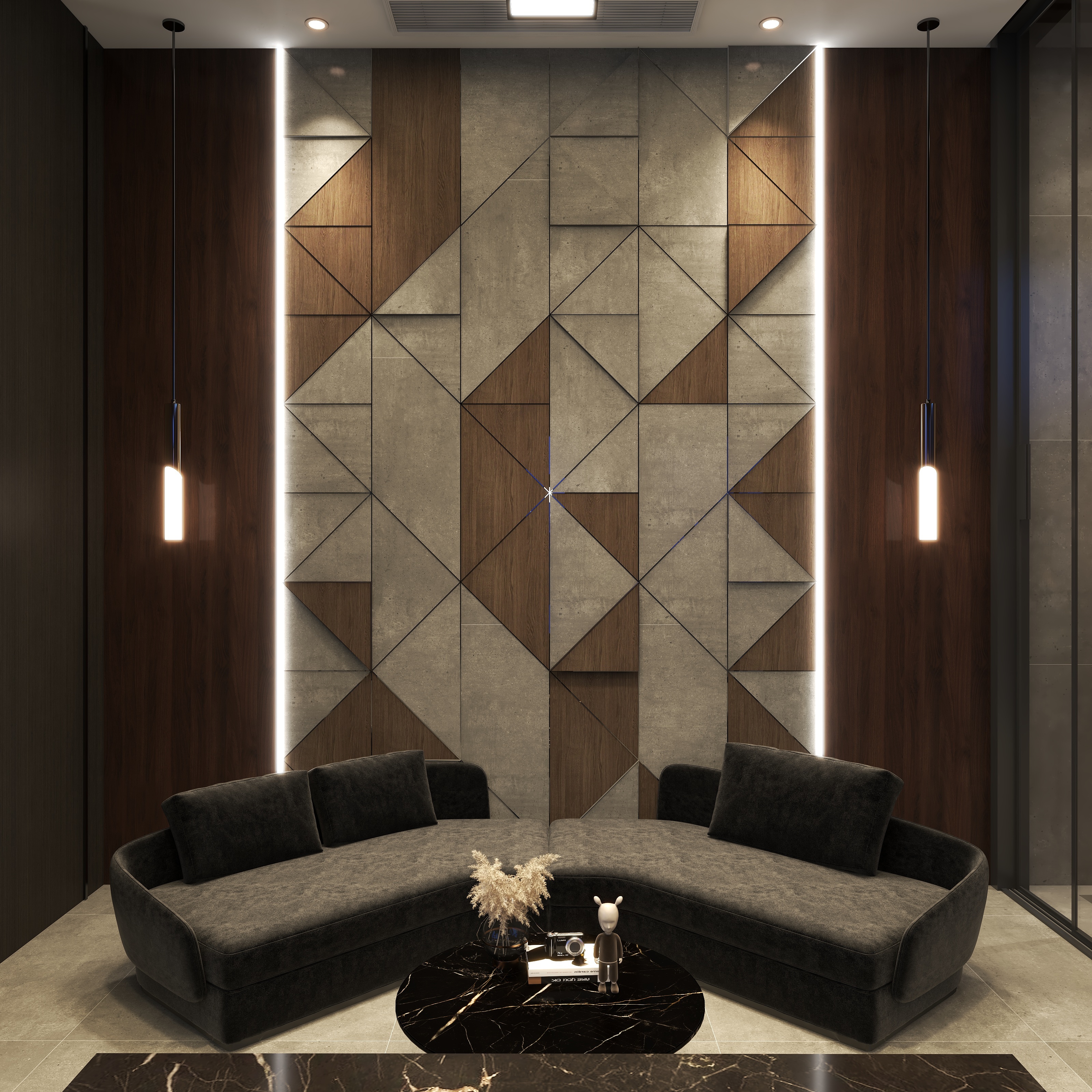 孙阳艾伦-《深度》|现代工业|300平米自建别墅-装修设计方案