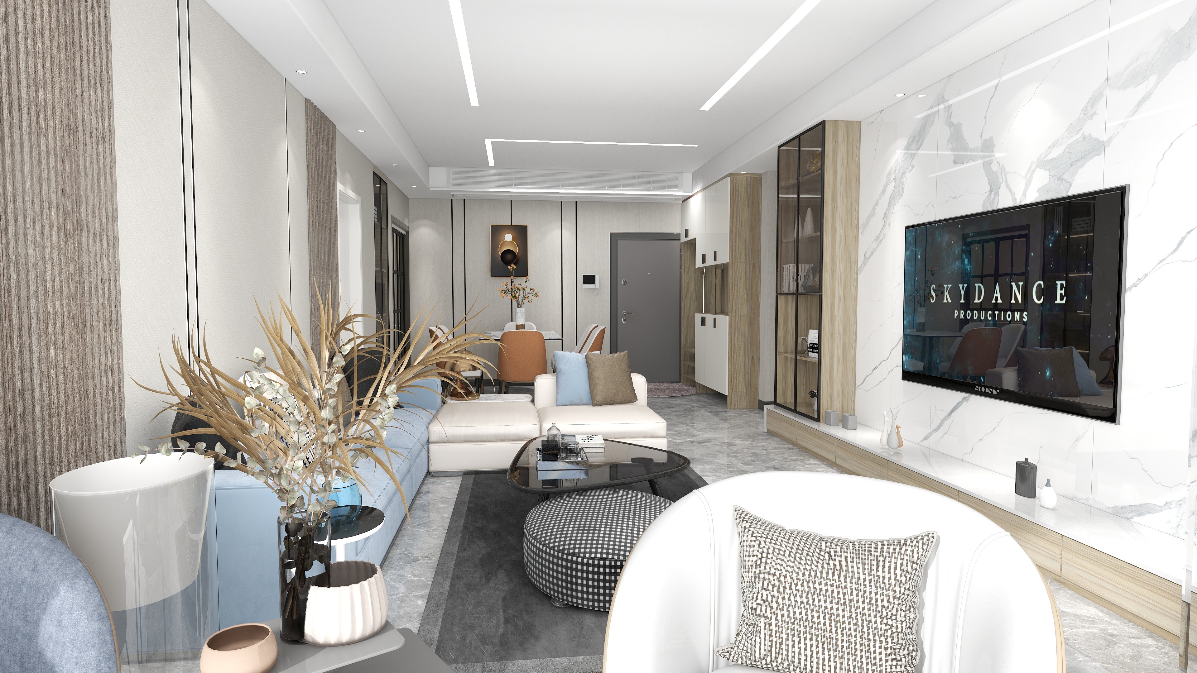 云贵办公家具wSr-北城时代--装修设计方案