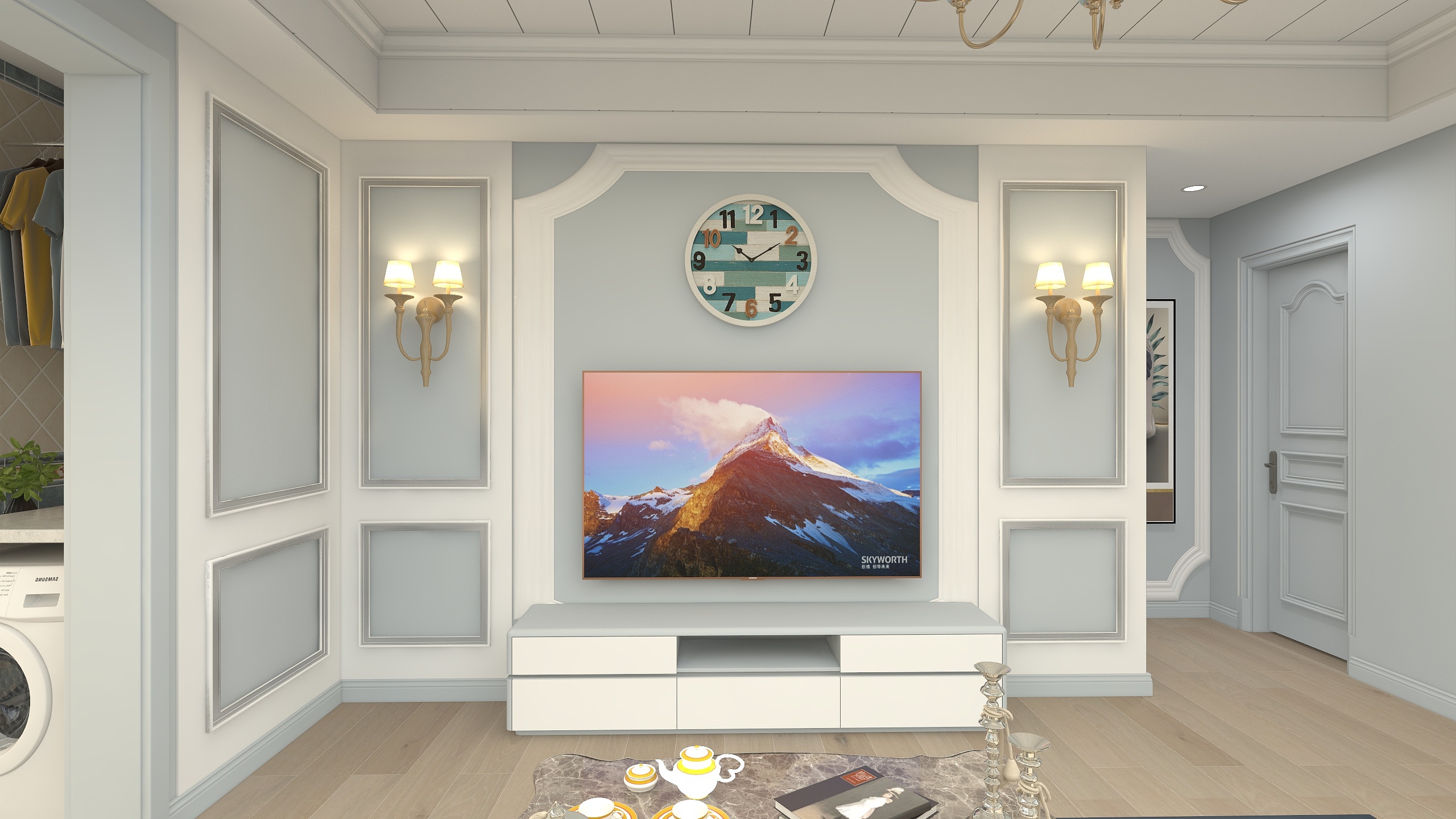 刘囝-世家花园装修效果图