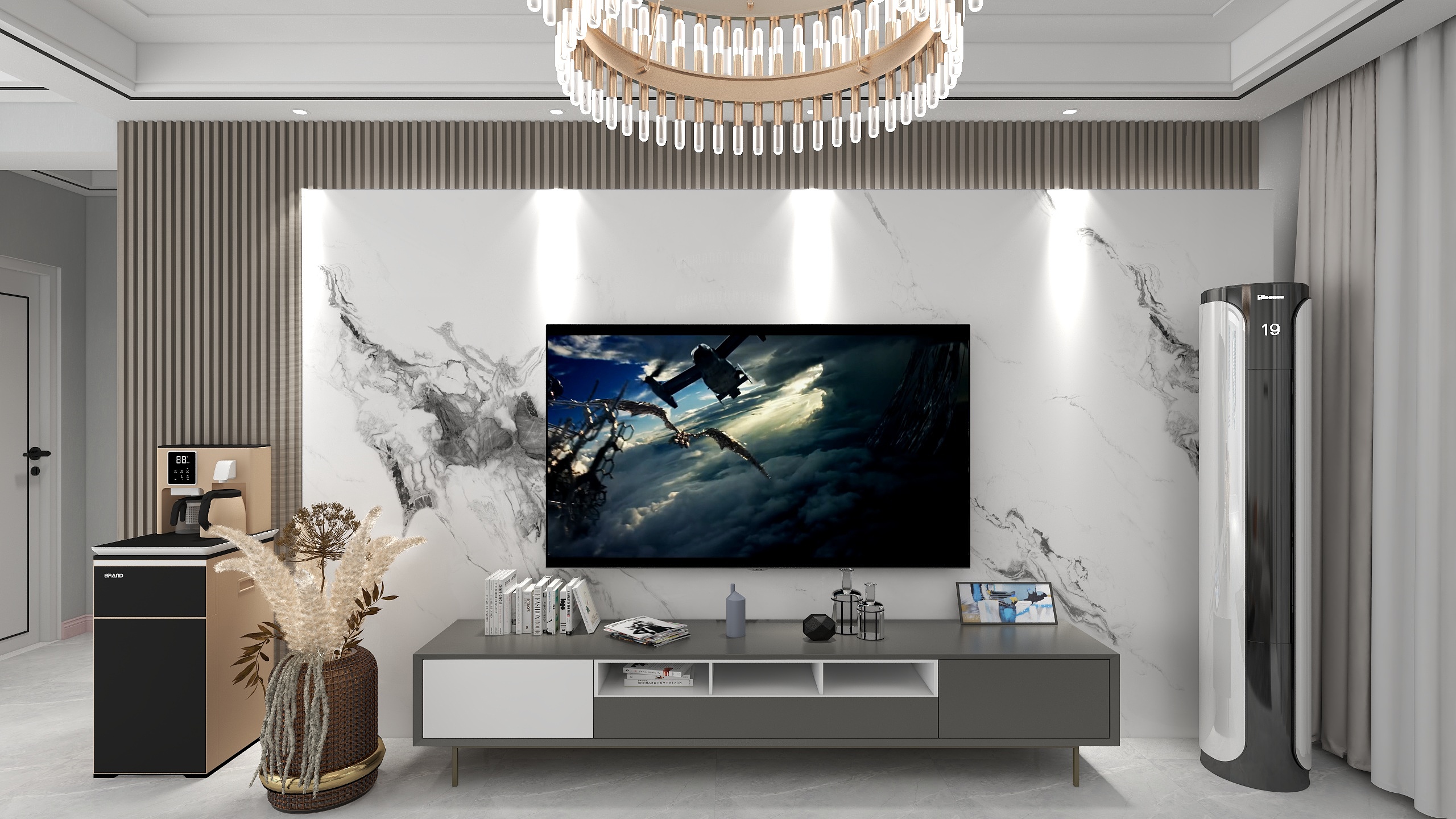 平山博西尼-东曲提新村4号楼装修效果图