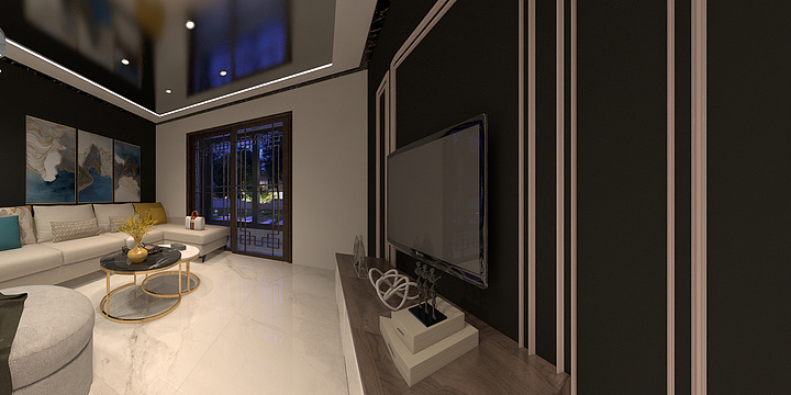 刘道庆-黑暗之家-装修设计方案