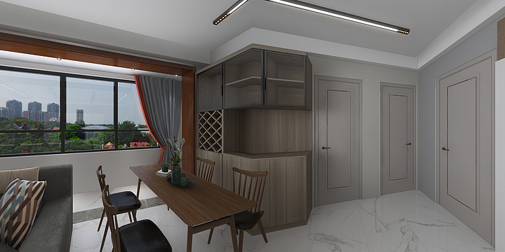 酒香也怕巷子深eUVp-瑞和园89.50㎡B户型3室2厅1卫-装修设计方案