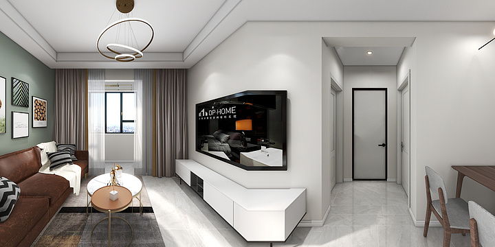 鑫意德_设计师蔡平-冬博苑88户型高层.dwg-副本-装修设计方案